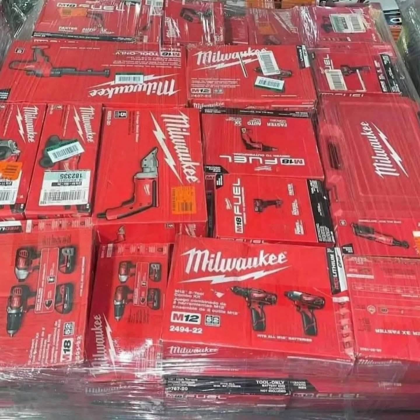 Wholesale 100% Milwaukee Pallet - Milwaukee M18 FUEL Drill Kits, Impact Wrenches, M18 Batteries, Packout - Home Depot Overstock | PalletReturnsUK - Image 9