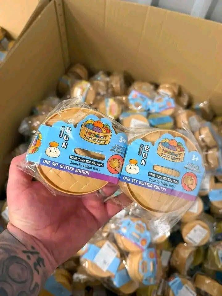 Wholesale Squishy Steamed Bun Pallet - Mystery Diamond Edition & Glitter Edition - Cute Toys Squishy Fidget | PalletReturnsUK - Image 2
