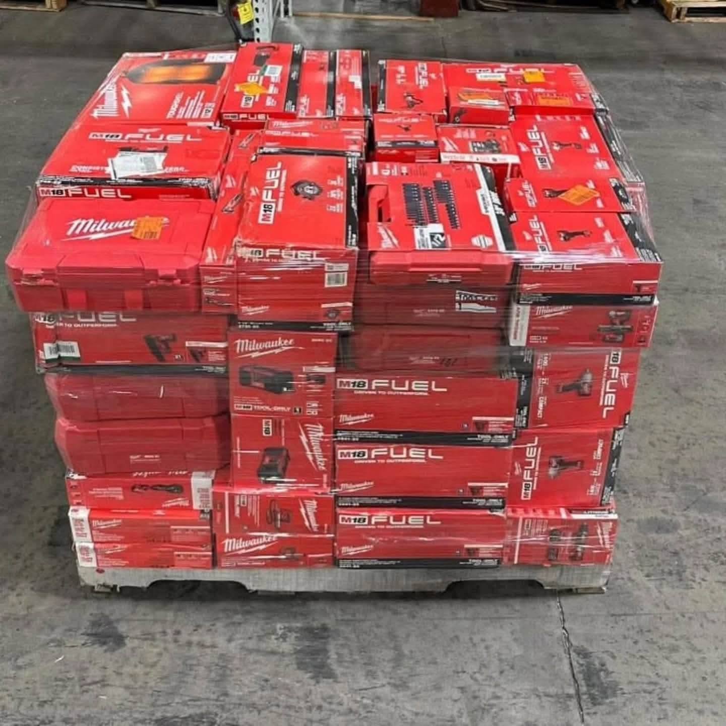 Wholesale 100% Milwaukee Pallet - Milwaukee M18 FUEL Drill Kits, Impact Wrenches, M18 Batteries, Packout - Home Depot Overstock | PalletReturnsUK - Image 4