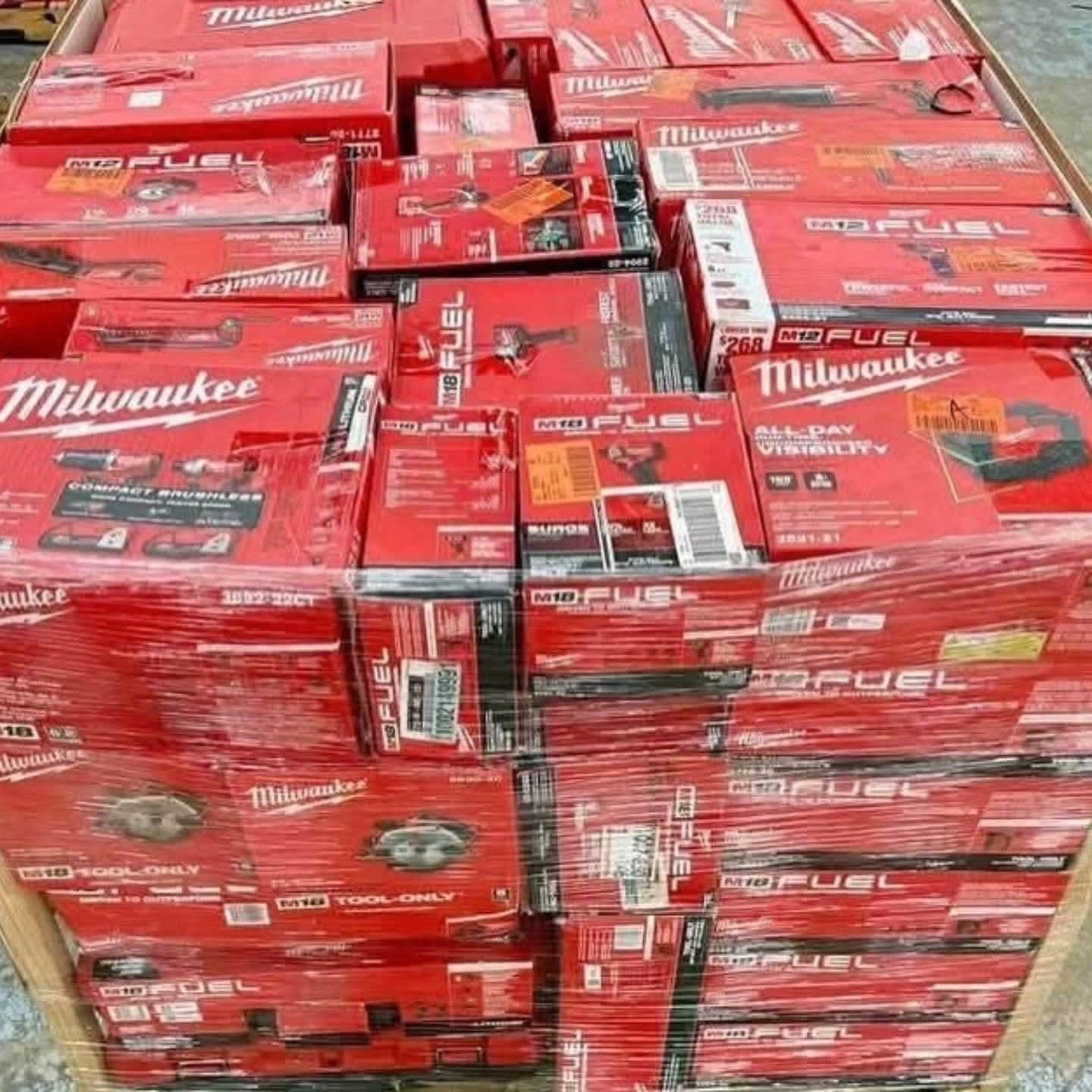 Wholesale 100% Milwaukee Pallet - Milwaukee M18 FUEL Drill Kits, Impact Wrenches, M18 Batteries, Packout - Home Depot Overstock | PalletReturnsUK - Image 7