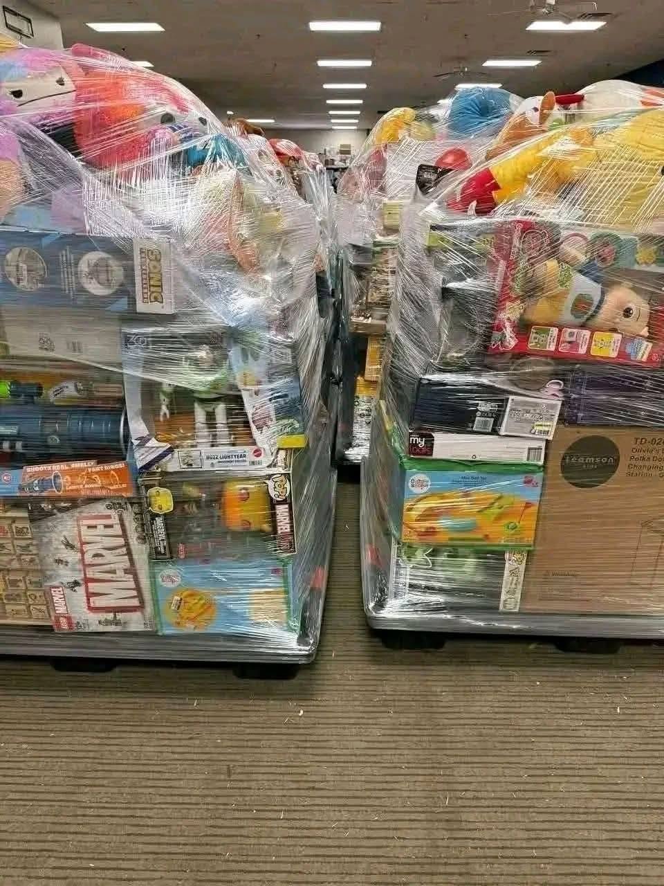Wholesale Toy Pallet - Marvel, Toy Story Buzz Lightyear, Funko Pop Marvel, Cocomelon, Plush - Walmart / Target Overstock | PalletReturnsUK