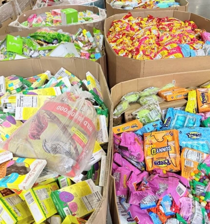 Wholesale Seasonal Candy Pallet - Peeps SunnyD, Hershey's Kisses, Russell Stover, Minecraft, Nerds, Life Savers, Ghirardelli - Walmart / Target Overstock | PalletReturnsUK - Image 3