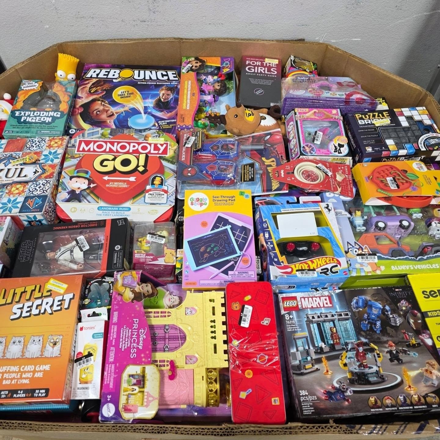 Wholesale Toy Pallet - Mixed Toys Returns - LEGO, Barbie, Hot Wheels, Paw Patrol, Minecraft, Disney - Brand New | PalletReturnsUK