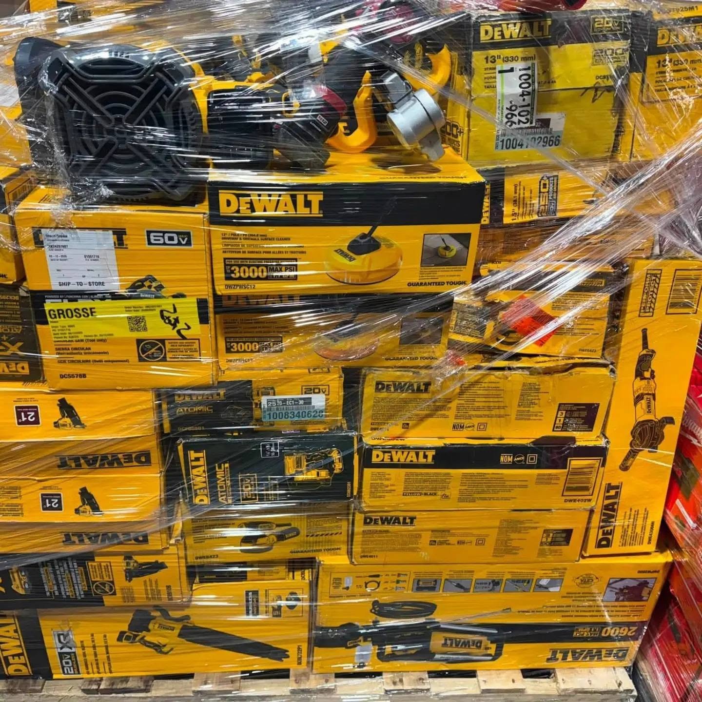 Wholesale 100% BRAND Tool Pallets - MILWAUKEE M18 FUEL / DEWALT 20V 60V / RYOBI ONE+ - Home Depot Returns | PalletReturnsUK - Image 3