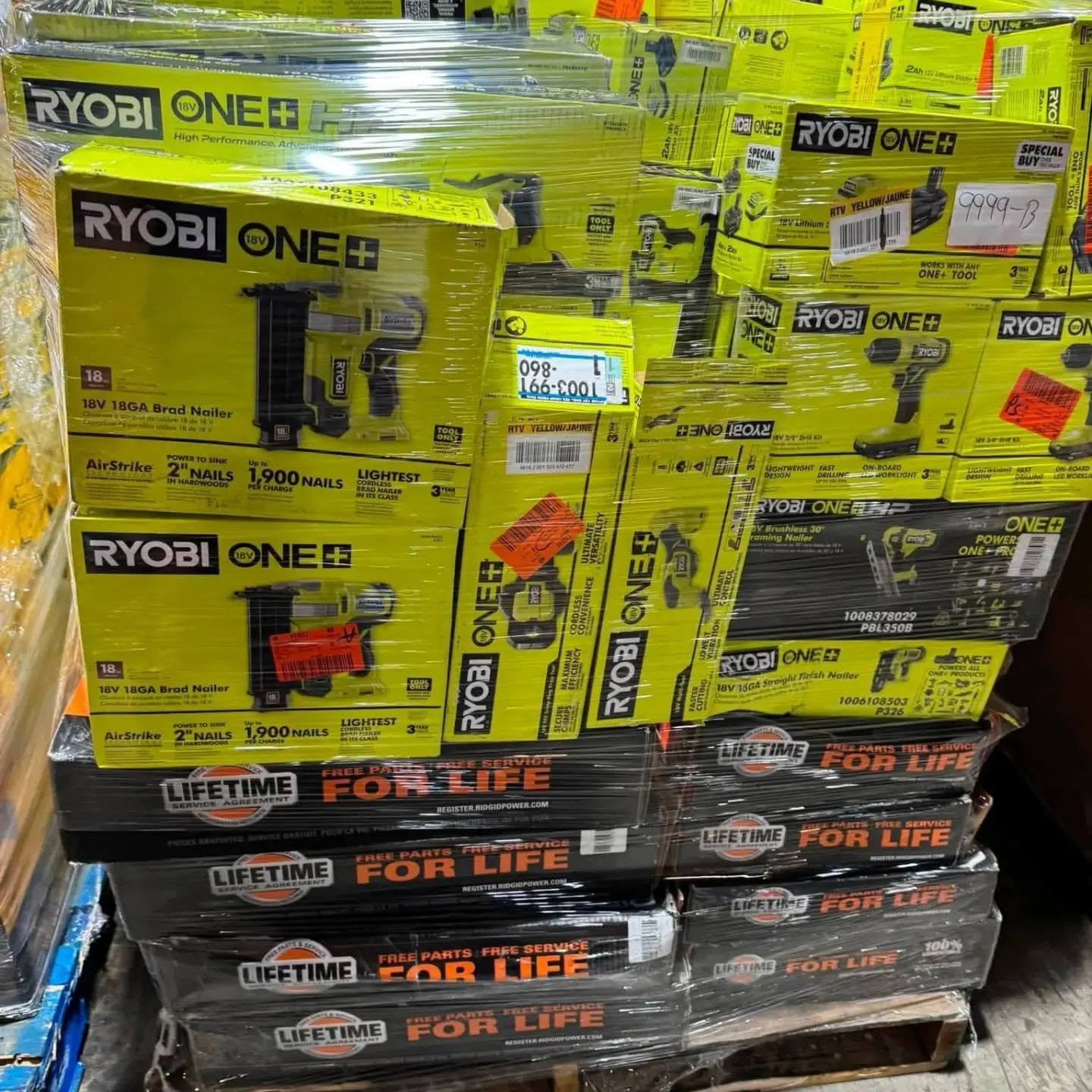 Wholesale 100% BRAND Tool Pallets - MILWAUKEE M18 FUEL / DEWALT 20V 60V / RYOBI ONE+ - Home Depot Returns | PalletReturnsUK - Image 4