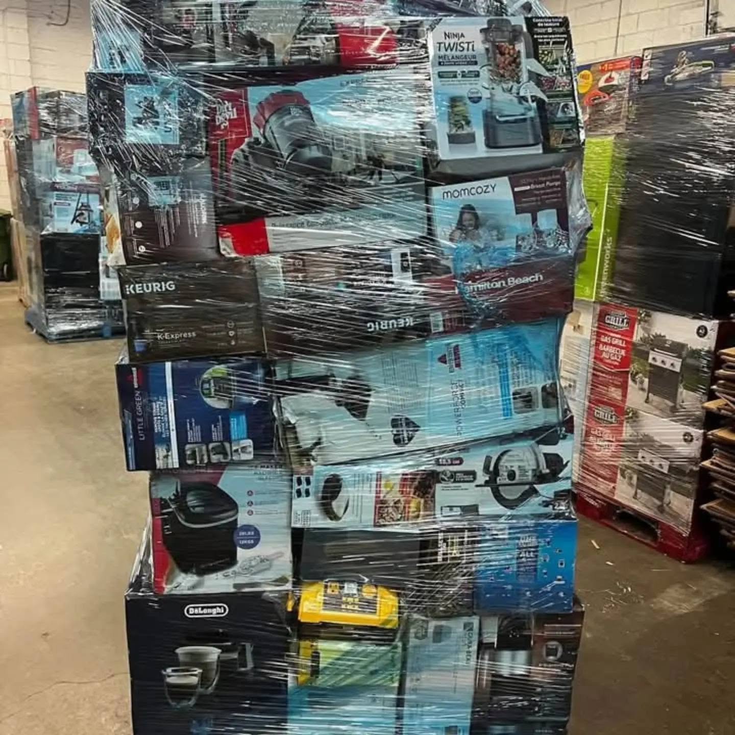 Wholesale Small Appliance Pallet - Kitchen Appliances Returns - Keurig, Ninja, Black+Decker, DeLonghi, Cuisinart, Shark | PalletReturnsUK - Image 3