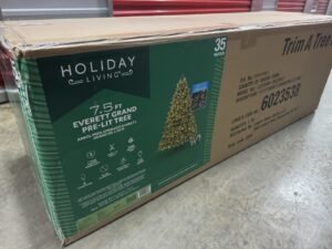 7.5ft artificial christmas