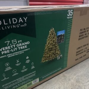 7.5ft artificial christmas tree