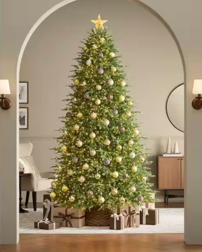 9ft Grand Duchess Twinkling Balsam Fir LED Pre-Lit Christmas Tree - Image 2