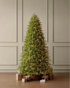 9ft pre lit christmas tree