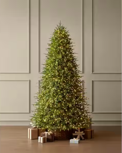 9ft pre lit christmas tree